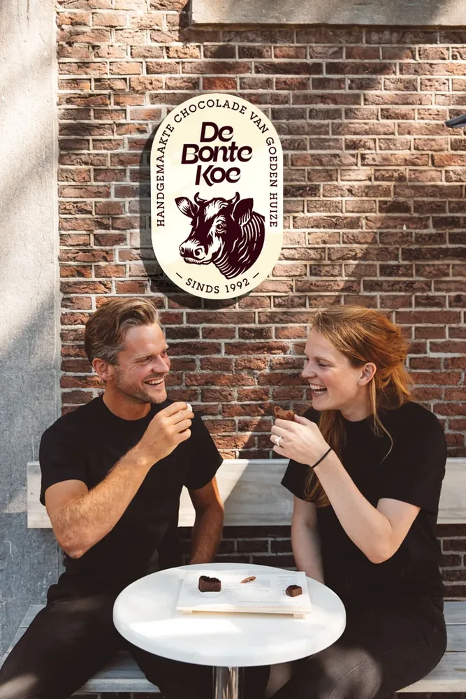 Ambachtelijke chocolade van De Bonte Koe